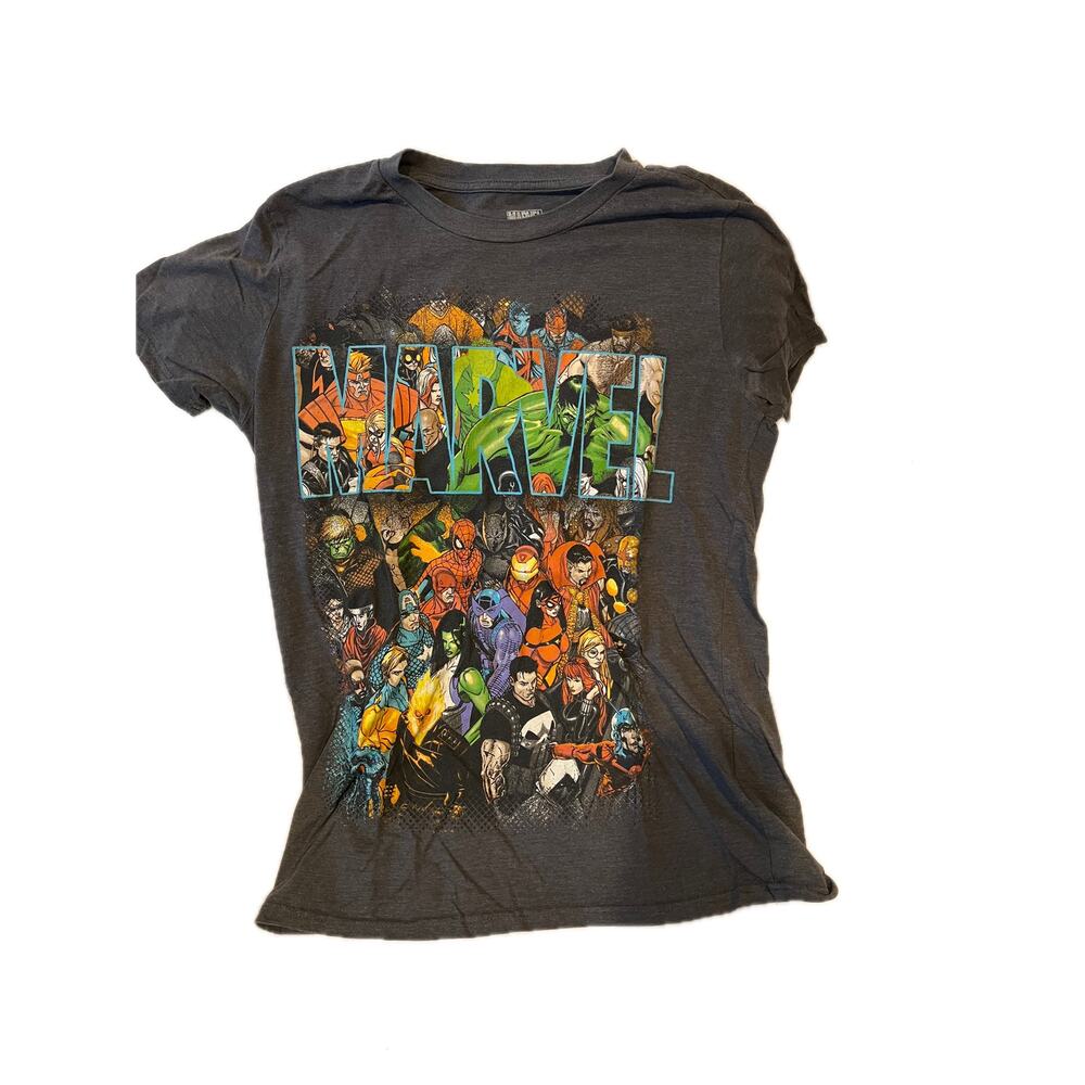 Marvel Universe Black T-Shirt Mens M
